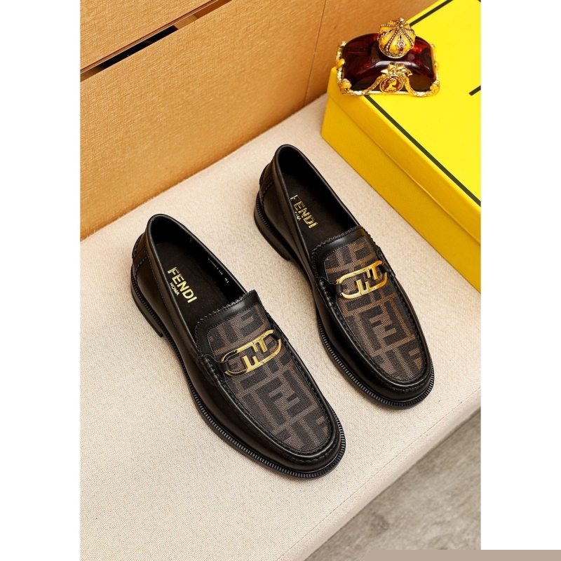 F**di leather shoes